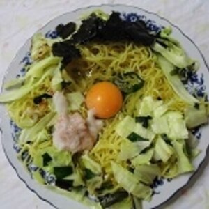 温玉ぶっかけ焼きそば